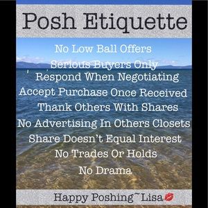 Lisa’s Posh Tips and Closet Rules🌻💋